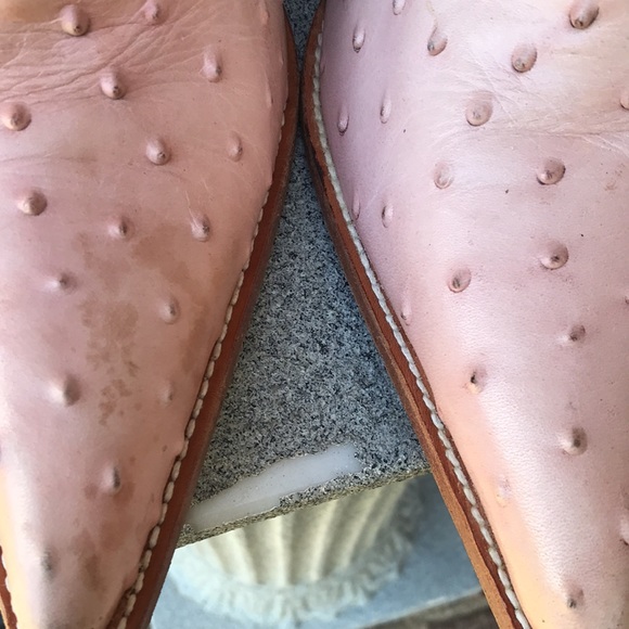 🚨B2G1 CAMILA Deep Berry Roses Pink Leather Pointy Toe Ankle Heeled Boots - Picture 13 of 15